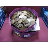 A Collection of G.B Pre-Decimal Pennies, coin key rings, coins of ancient Britain replica coin