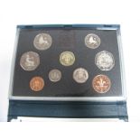 Royal Mint United Kingdom Proof Coin Collection, including 1992/1993 dual dated EC Fifty Pence