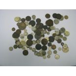 A Collection of Predominantly Overseas Base Metal and Silver Coins to include United States of