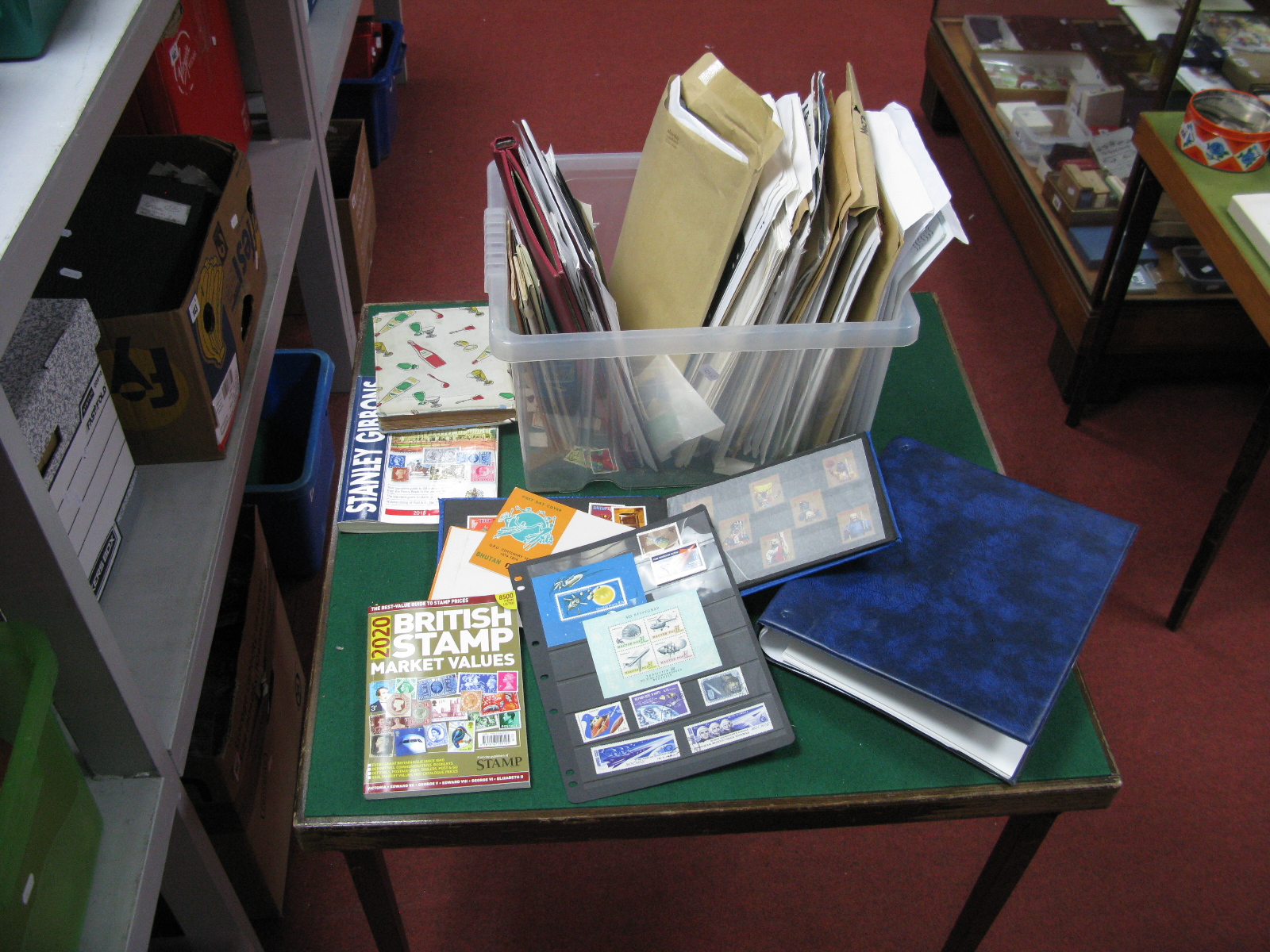 A Large Container of Stamps in Packets, on Stock Cards and Album Pages, mainly used from