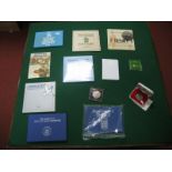 A Collection of Mainly Jersey, Isle of Man, Guernsey, Falkland Islands Coin Presentation Packs, to