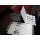 A G.B Collection of Mint and Used Stamps, in four binders from Queen Victoria to 1980's, includes