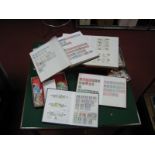 A Small Box Containing Four Stockbooks of Stamps Mint and Used with Thematic Interest, including