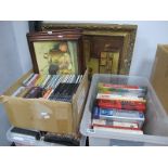 CD's - Classical box sets noted, DVD's, books including 'Jane Austen Letters' folio society, rug,