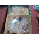 Ceiling Lights, basket, drinking glasses, etc:- Two Boxes