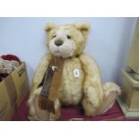 Charlie Bears 'Conrad' approximately 73cm high, bearing signature to label.