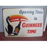 Guinness Metal Wall Sign, 50 x 70cm.