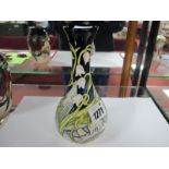 A Moorcroft Pottery Vase, painted in the 'Summer Gate' design by Nicola Slaney, shape 80/6,