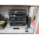 JVC Stack System, Sony CD player, records