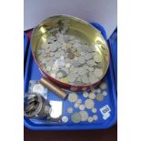 Coinage, Operation Chastise Five Pounds, over fourteen shillings of pre 1947, English silver,