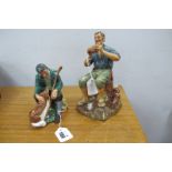 Royal Doulton Figurines, 'Dreamweaver' HN2283 and 'The Master' (repaired) HN2325. (2)