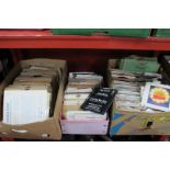 Records - 45's and 78rpm's, various genres:- Three Boxes