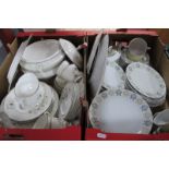 Heron Cross Bone China Dinnerware, Thomas (Germany) dinnerware, etc:- Two Boxes