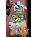 Soft Toys, Tomy Thomas the Tank Engine, other models, chess, games, etc:- Three Boxes