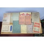 Pre-War Booklets, including Yorkshire Herald Agricultural Show 1934, 1935, Whitby 1933, Malton 1935,