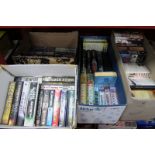 Lee Child, Dan Brown, Sam Bourne, Michael Rowbotham, Jo Nesbro and Other Books:- Four Boxes