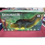 A Tyco 1:24th Scale Plastic Model Apatosaurus 'Dinosaur Collection', boxed.