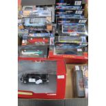 Fourteen Diecast Model Vehicles, by Corgi, Vitesse and other, all with an American theme,