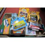 A Quantity of TV and Film Related Diecast/Plastic Model Vehicles, by Corgi, Ertl, Lledo, including