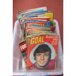 Charles Buchan and Goal Magazines, approximately 58.