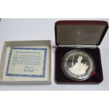 A 1978 Jamaica Twenty Five Dollars Proof Silver Coin '25th Anniversary of The Coronation',
