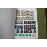 A Good Quality Senator Album, with a GB collection of mint and used stamps, from 1982 to 1987,
