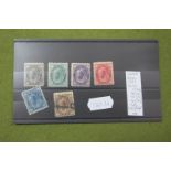 Canada: Queen Victoria Mixed Mint and Used Stamps, SG 141, 143 mint, 144 mint, 145 mint, 146 mint