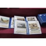 Three Albums of Approximately One Hundred and Forty Eight Early XX Century Picture Postcards, mainly