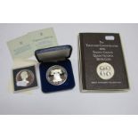 Three Silver Proof Commemorative Coins, to include The Turks and Caicos Islands 20 crowns coins