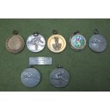 Medals: ATS Boys 1936 Cross County, 1937 480yds Hurdles Relay, Anti Aircraft Command Athletics