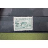 Australia 1932 5/- Blue Green SG 143, good used.