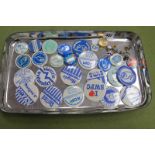 Sheffield Wednesday Tin Badges, including last match on the uncovered Kop, Boxing Day Massacre, plus