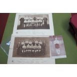 Sheffield Wednesday. Daily Telegraph sepia team print 1928-29. Another similar period and 1939