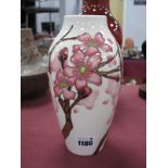 A Moorcroft Pottery Vase, painted in the 'Confetti' design by Emma Bossons, shape 200/8, No. 162,