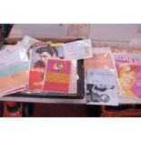 Elvis Presley Memorabilia, predominately reprinted receipts, posters, letters, paper ephemera:-