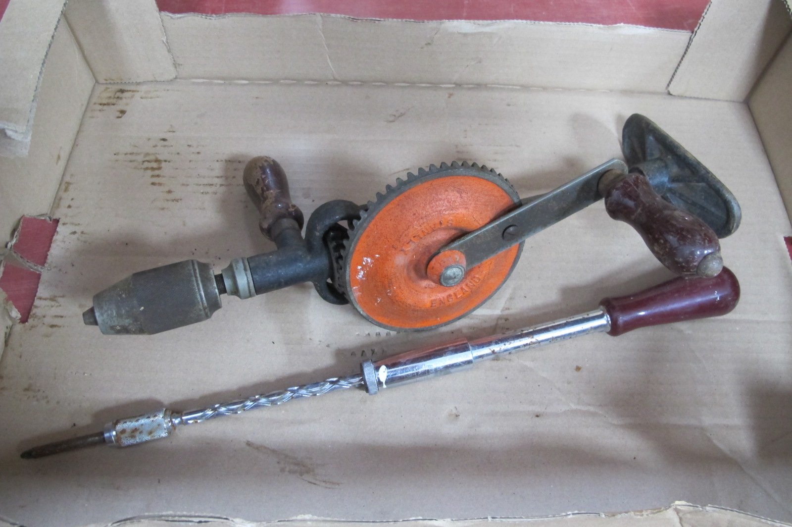 Sorby Vickers Hall and Other Saw, Stanley Drills:- One Box - Image 3 of 3