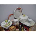 Bassano Italian Ceramic Large Seafood Platter, matching dishes and other similar dishes.