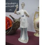 Lladro Figure of a Dentist, 35cm high.