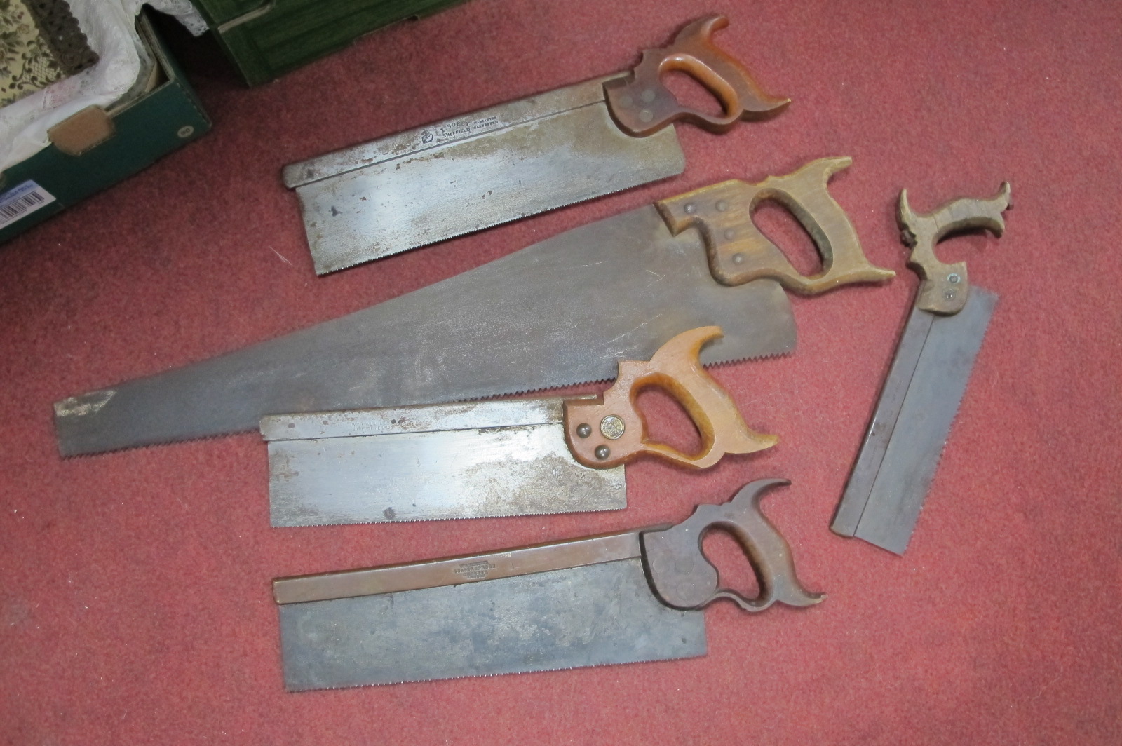 Sorby Vickers Hall and Other Saw, Stanley Drills:- One Box - Image 2 of 3