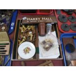 A Wooden Cased Chess/Backgammon Set, "Harry Hall of Regent Street London" wooden freestanding name