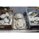 Royal Worcester 'Evesham' Oven to Table Pottery, of approximately seventy five pieces, including