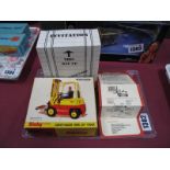 Dinky Toys Race Promotional Conveyancer Fork Lift Truck 404, given away with Green Shield Stamps,