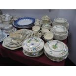 Copeland Spode 'Strathmere' Royal Jasmine Dinner ware, of approximately seventy four pieces,