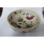 A Moorcroft Pottery Bowl painted in the 'Bramble Revisited' design by Alicia Amison, shape 711/6,