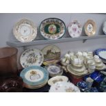 Minton, Tuscan, Aynsley, Doulton, Worcester Steel Stockholders and other china plates. (17)