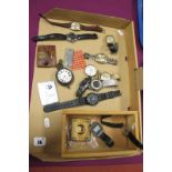 A Collection of Assorted Wristwatches, including vintage Regency Super-Automatic, Guda Super-