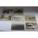 Approximately Seventeen Early XX Century and Later Picture Postcards, relating to Bretton, Brough,