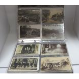 Eyam - Derbyshire, Approximately Two Hundred Early XX Century and Later Picture Postcards, Cards,