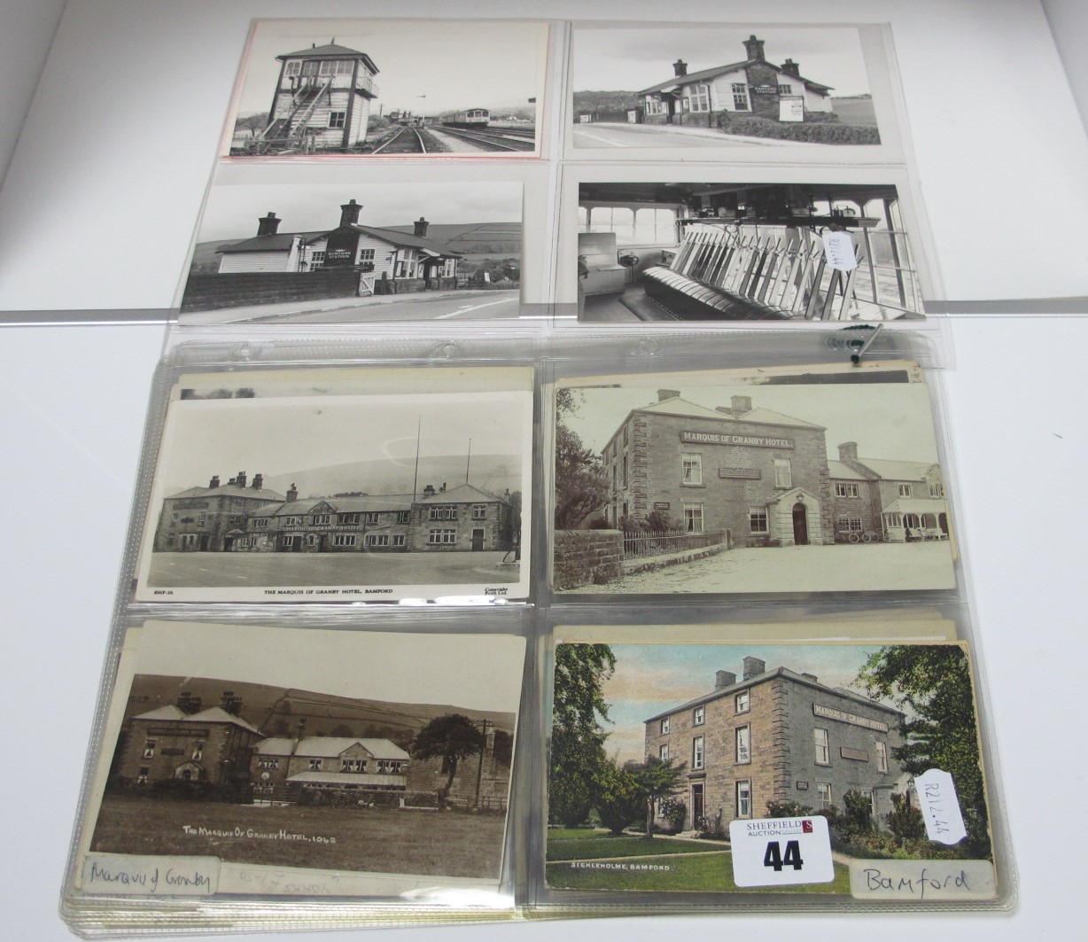 Bamford - Derbyshire, Approximately Forty Five Early XX Century and Later Picture Postcards,