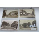 Ten Early XX Century and Later Picture Postcards, relating to Belper, Birchover, Blackamoor,